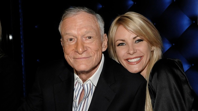 Hugh Hefner a Crystal Harris